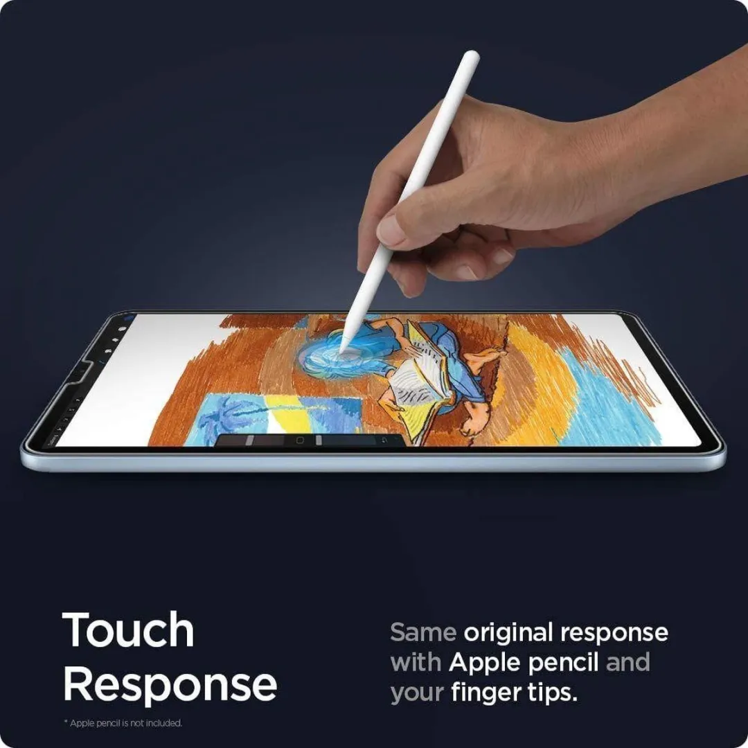 Spigen Glass+Frame AGL02065 Schermbeschermer - iPad Air/Pro 10.9" - Transparant