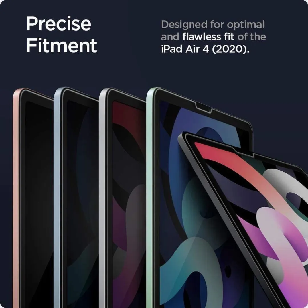 Spigen Glass+Frame AGL02065 Schermbeschermer - iPad Air/Pro 10.9" - Transparant