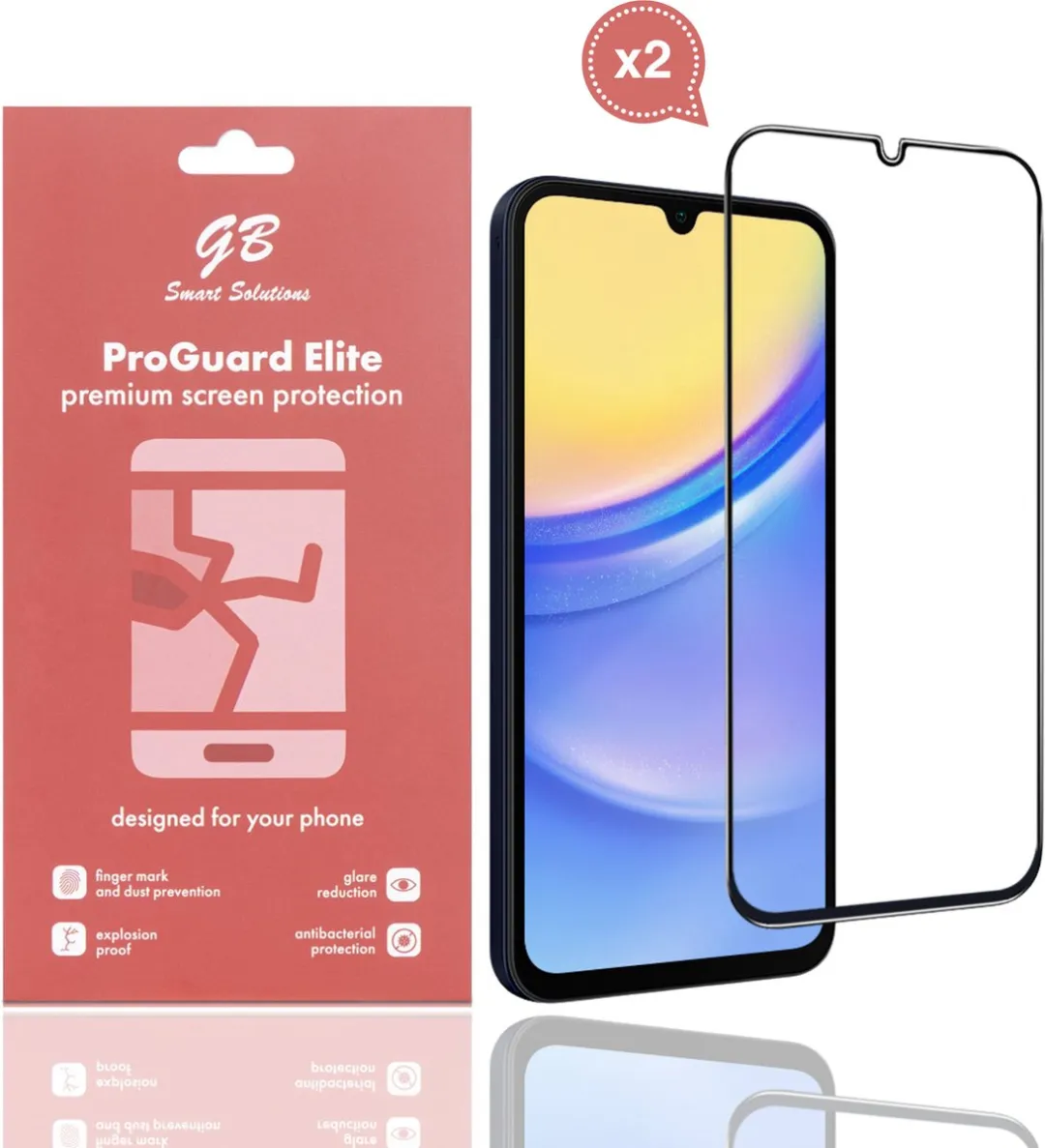 GB ProGuard Elite Screenprotector Samsung Galaxy A15