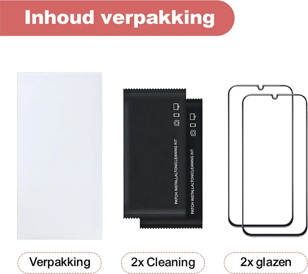 GB ProGuard Elite Screenprotector Samsung Galaxy A15 - 2 Stuks