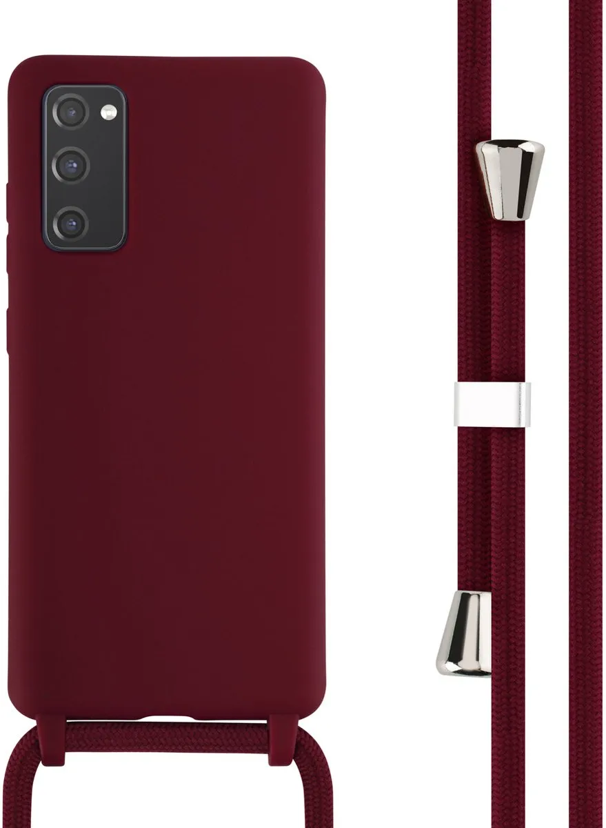 Imoshion Hoesje Samsung Galaxy S20 FE - Donkerrood