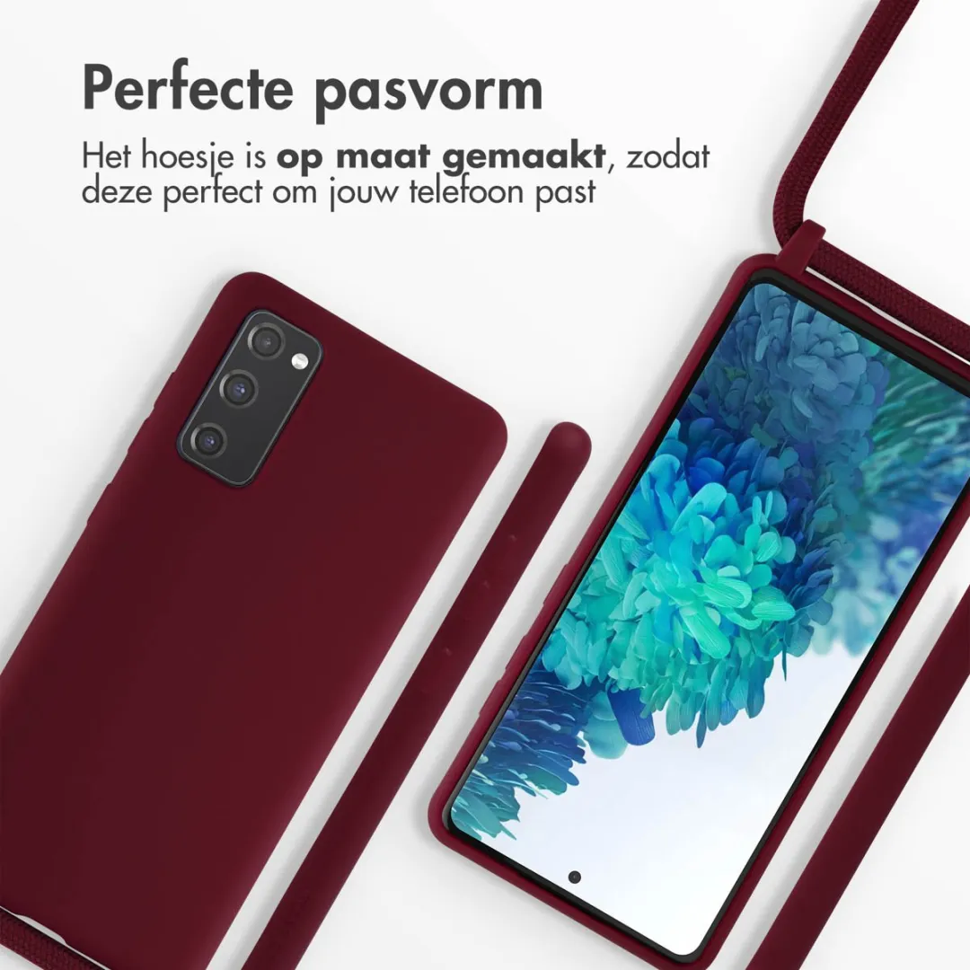 Imoshion Hoesje Samsung Galaxy S20 FE - Donkerrood