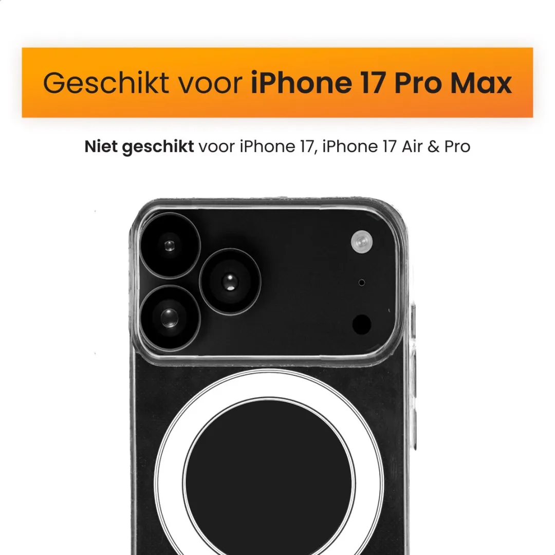 R2B Amersfoort iPhone 17 Pro Max Hoesje - Transparant