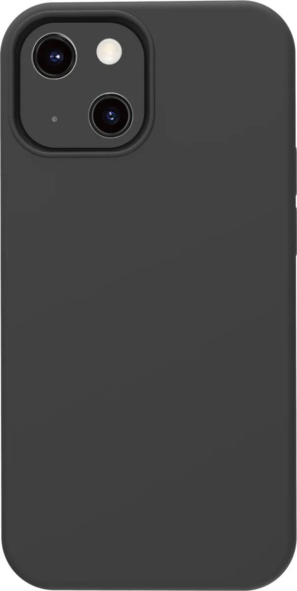 Azuri Silicon Cover iPhone 13 Mini - Zwart