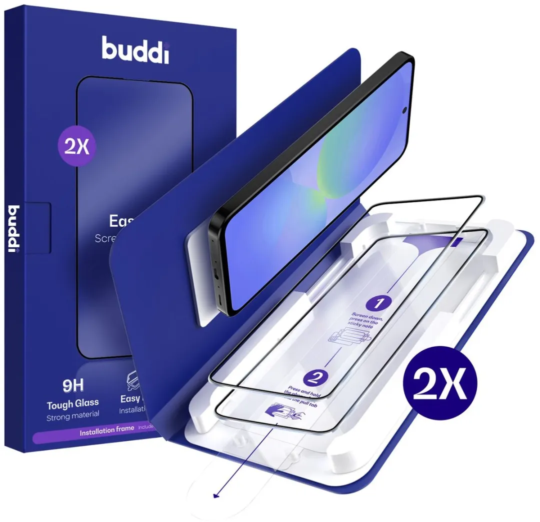 Buddi Screenprotector 2-Pack voor Samsung Galaxy A36