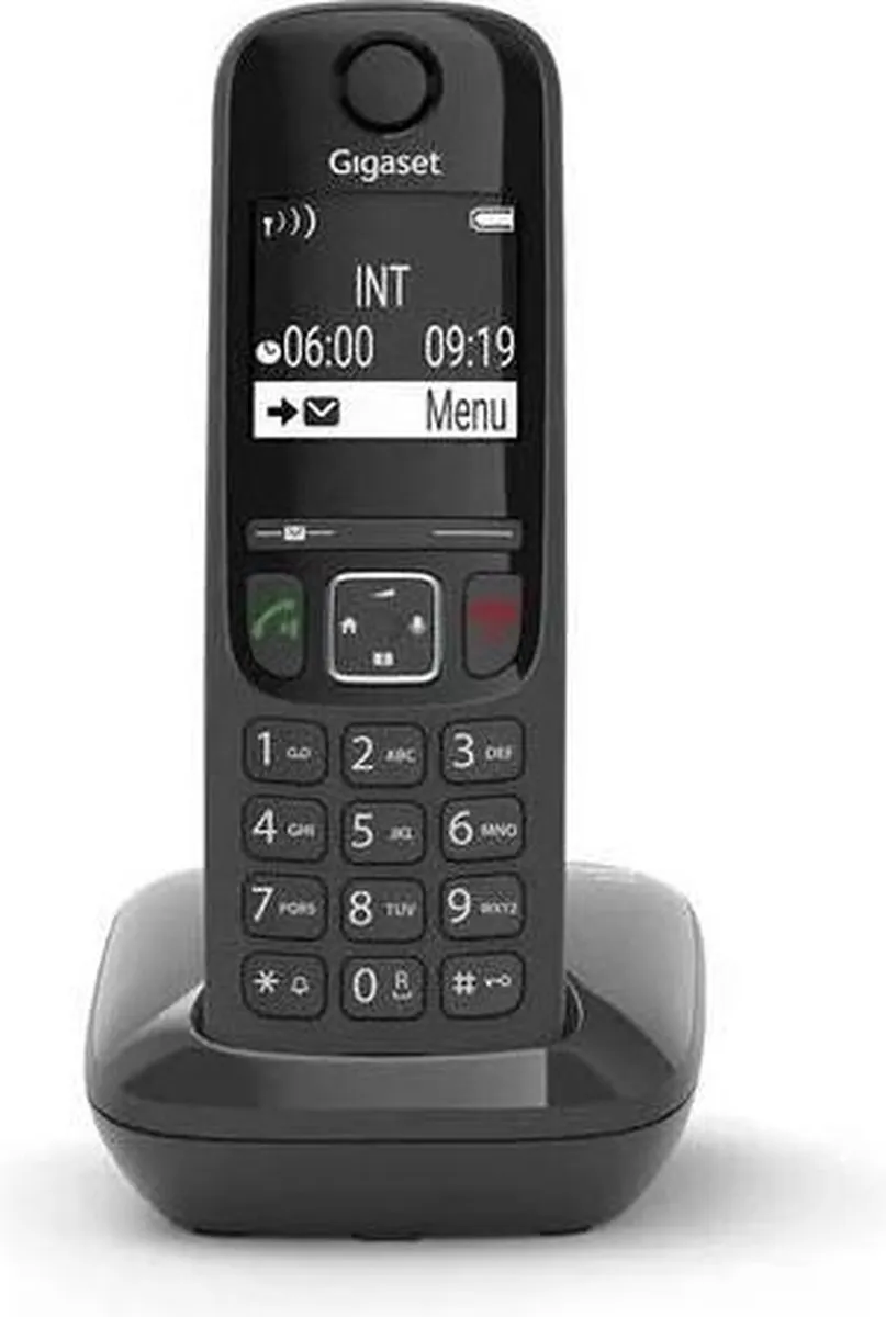 Gigaset AS690 Trio Telefoon - 3 Handsets Zwart