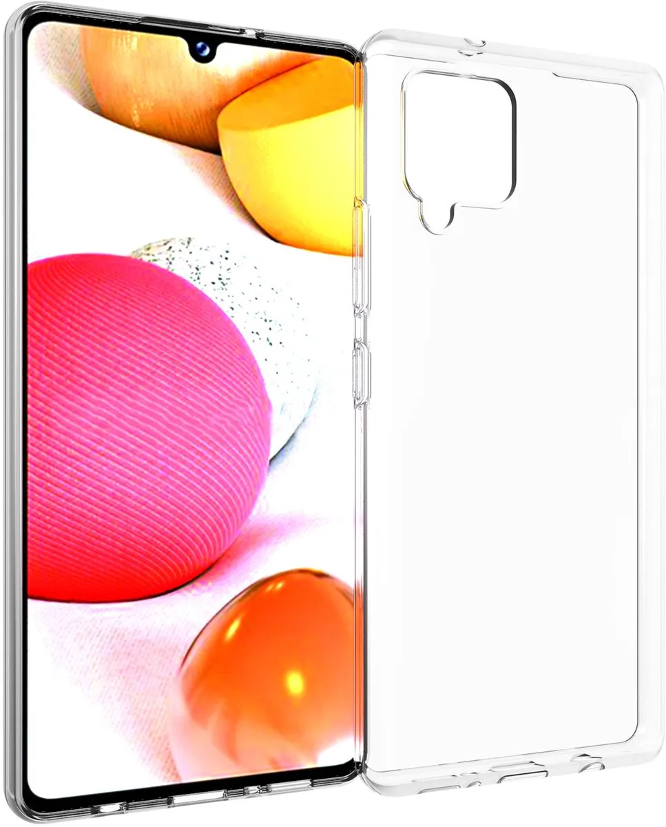 Accezz Hoesje Samsung Galaxy A42 - Transparant