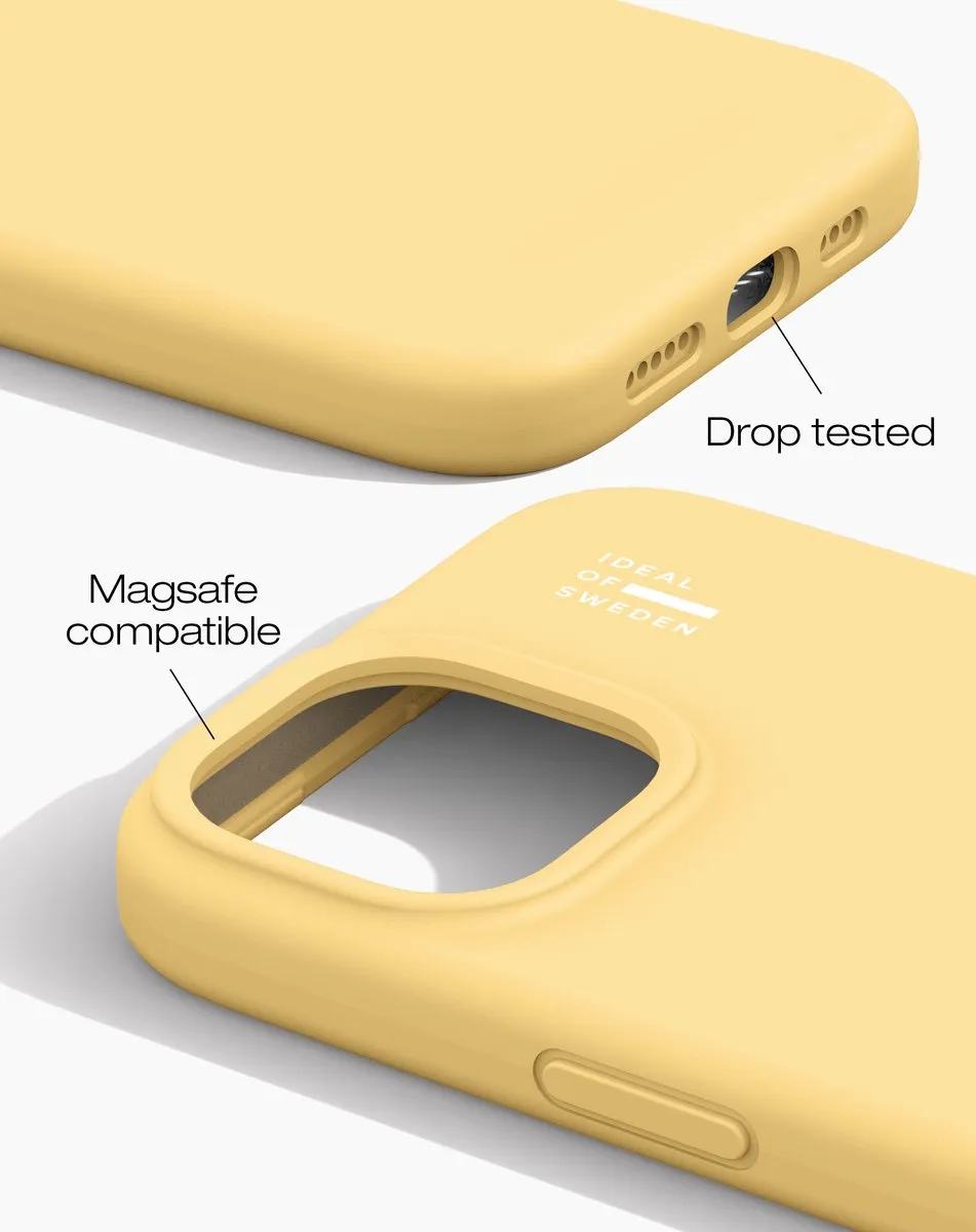 iDeal of Sweden iPhone Silicone Hoesje MagSafe - Geel