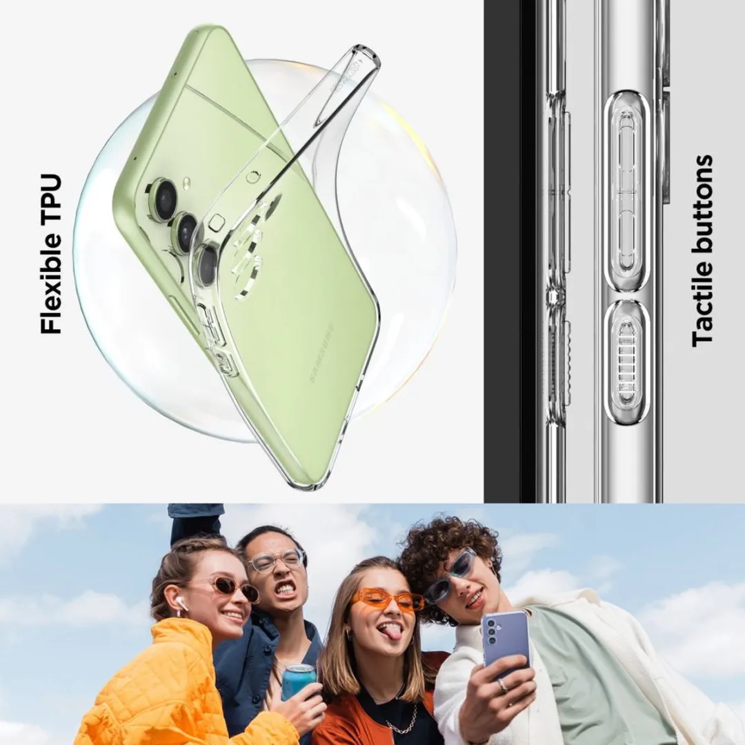 Spigen Liquid Crystal Hoesje ACS05889 - Transparant
