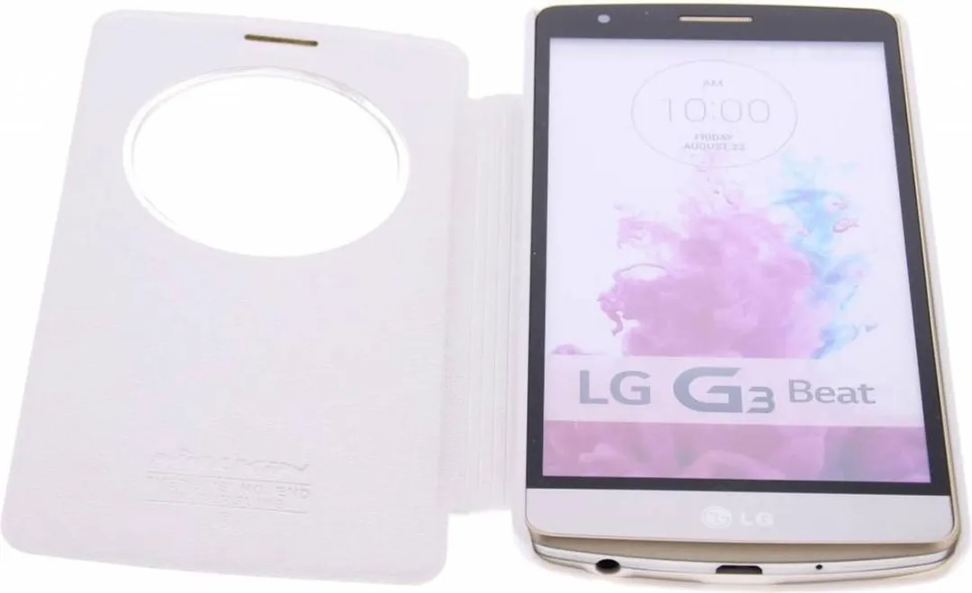 Nillkin Sparkle Hoesje LG G3 S - Wit - afbeelding 3 van 6