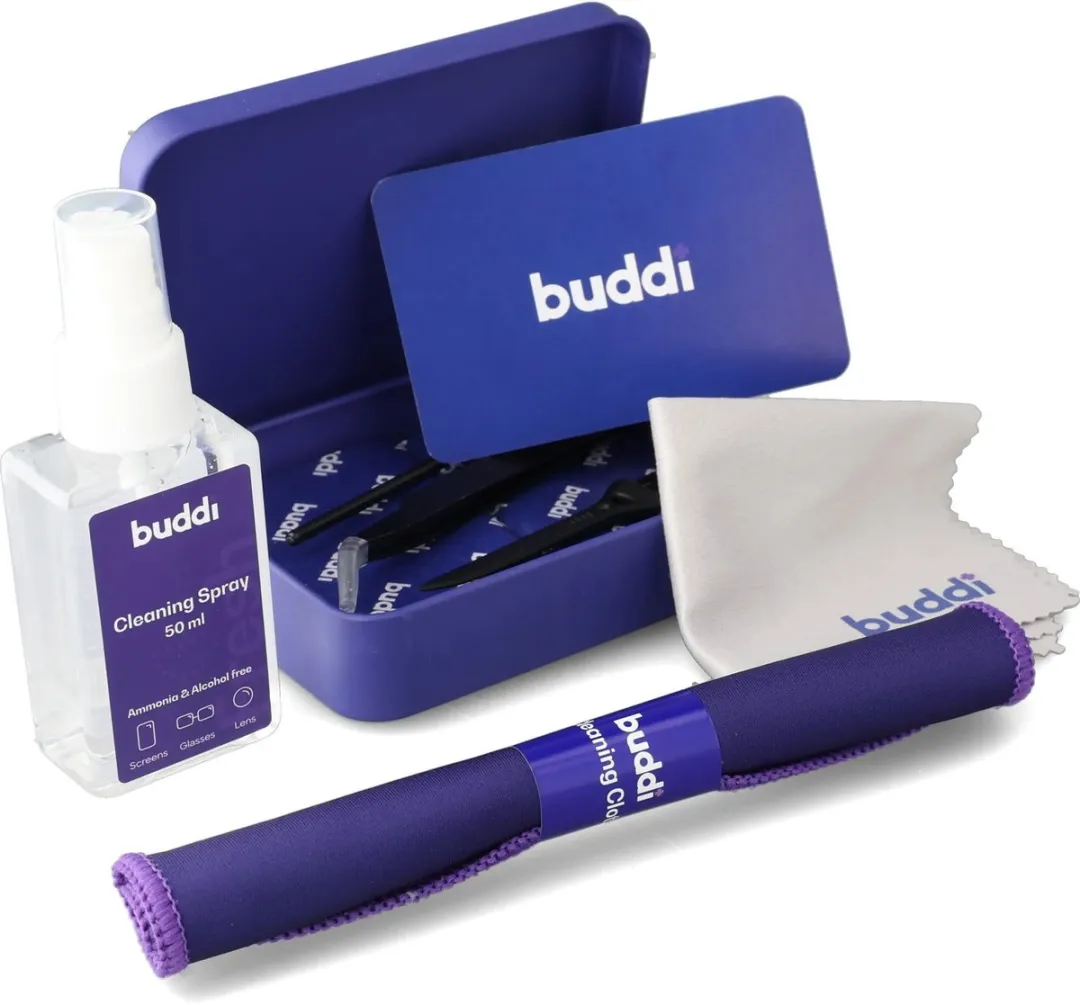 Buddi Fresh Complete Telefoon Schoonmaakset - Paars