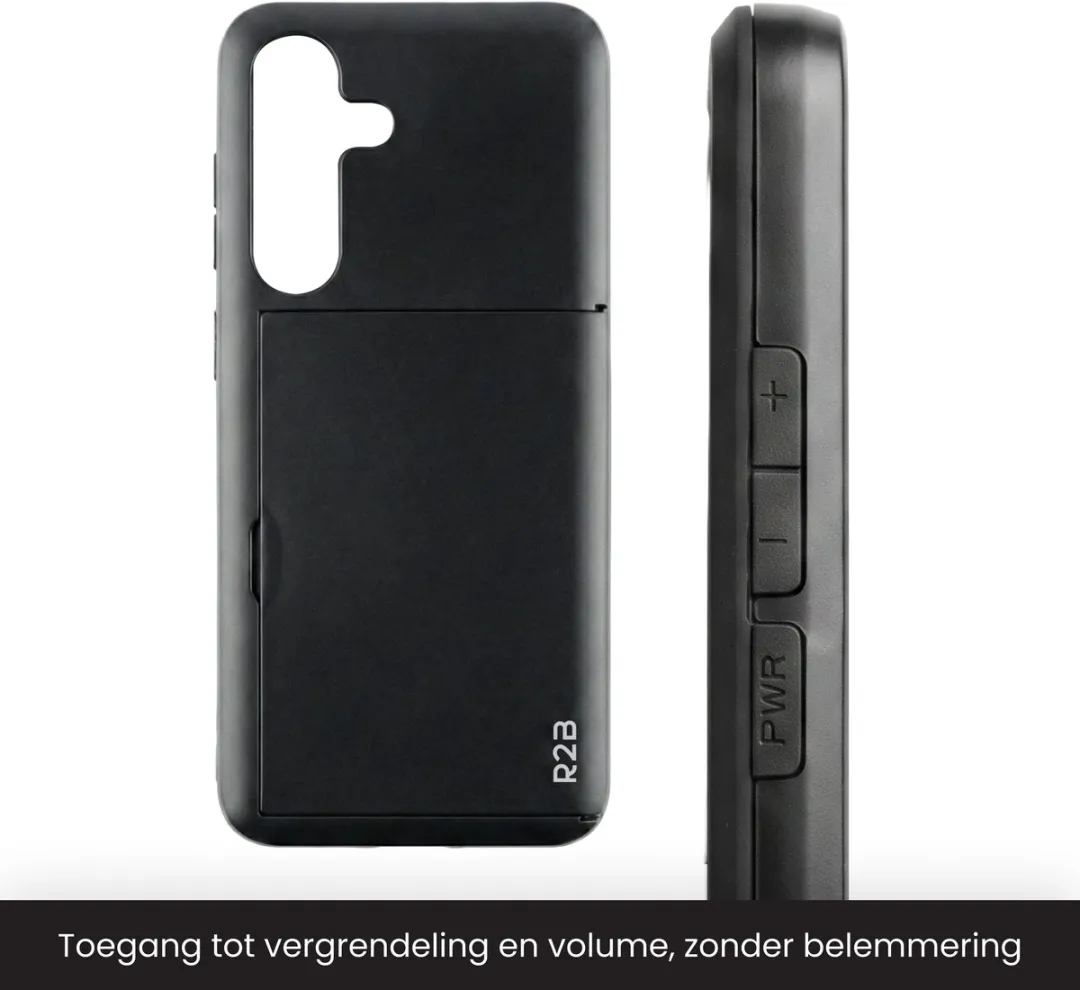 R2B Utrecht Telefoonhoesje Samsung Galaxy S26 Plus - 3 Pasjes - Zwart
