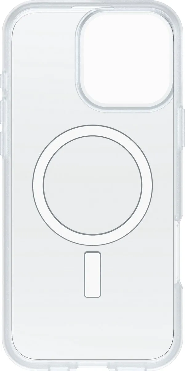OtterBox React Mag+ Glass iPhone 16 Pro Max Hoesje - 78-81448 - Transparant