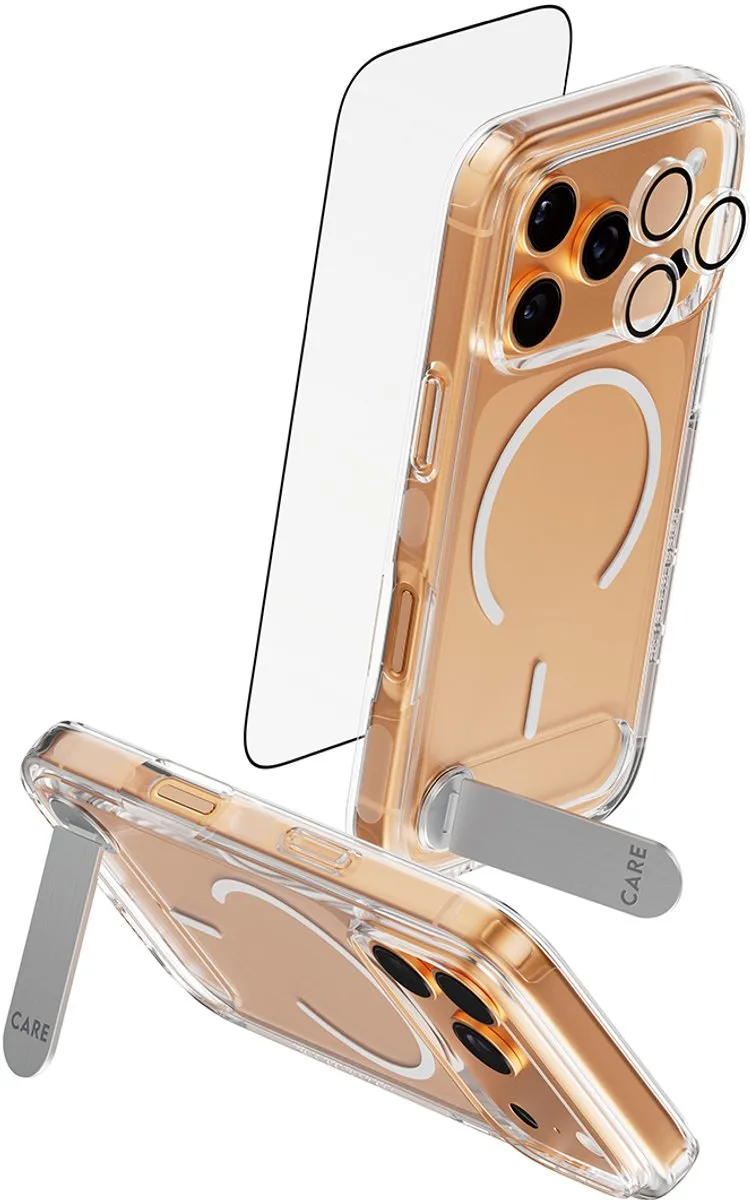 PanzerGlass iPhone 17 Pro 3-in-1 Bundle - Schermhoes & Lensbeschermers