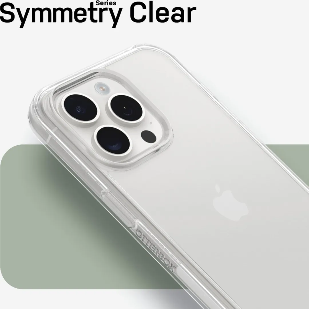 OtterBox Symmetry Case 77-92641 - iPhone 15 Pro - Transparant