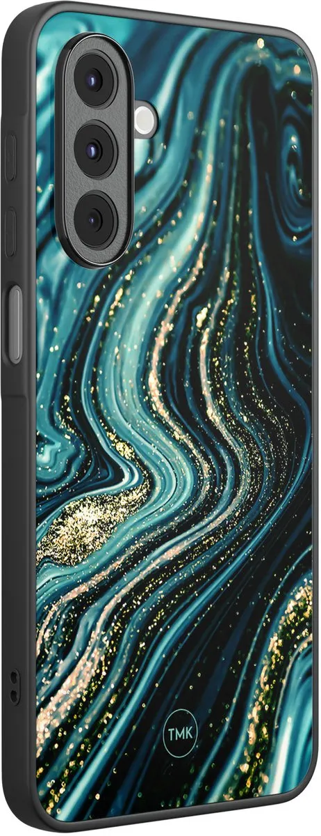 Casevibes Hoesje Samsung Galaxy A17 - Blauw Marmer - S/A17/B/024
