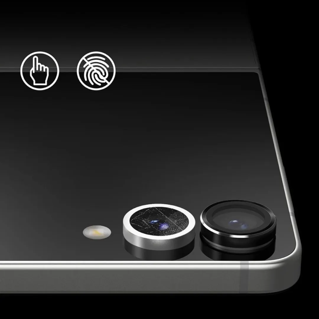 Ringke Camera Lens Frame Glas - Samsung Galaxy Z Flip 7 - 2 Stuks - Zwart