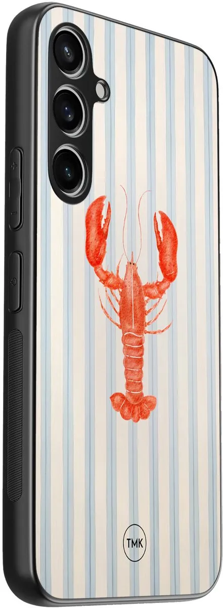 Casevibes Samsung Galaxy S23 FE Hoesje - Blauw Kreeft - TPU