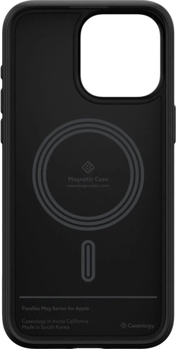 Spigen Parallax MagSafe iPhone 15 Pro Max Hoesje - Zwart - afbeelding 3 van 6