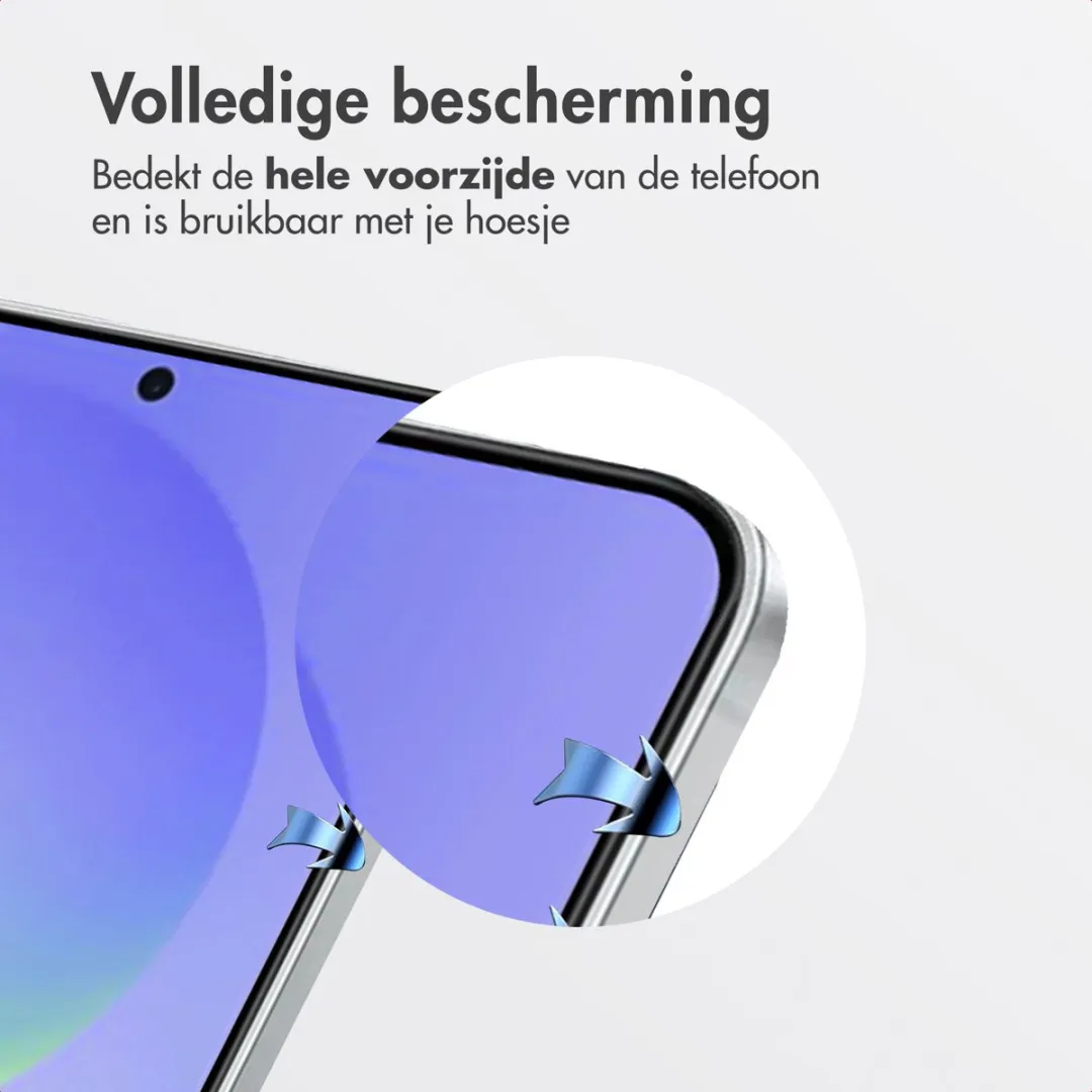 Accezz Screenprotector Samsung Galaxy A36 - Glas met anti-dust applicator
