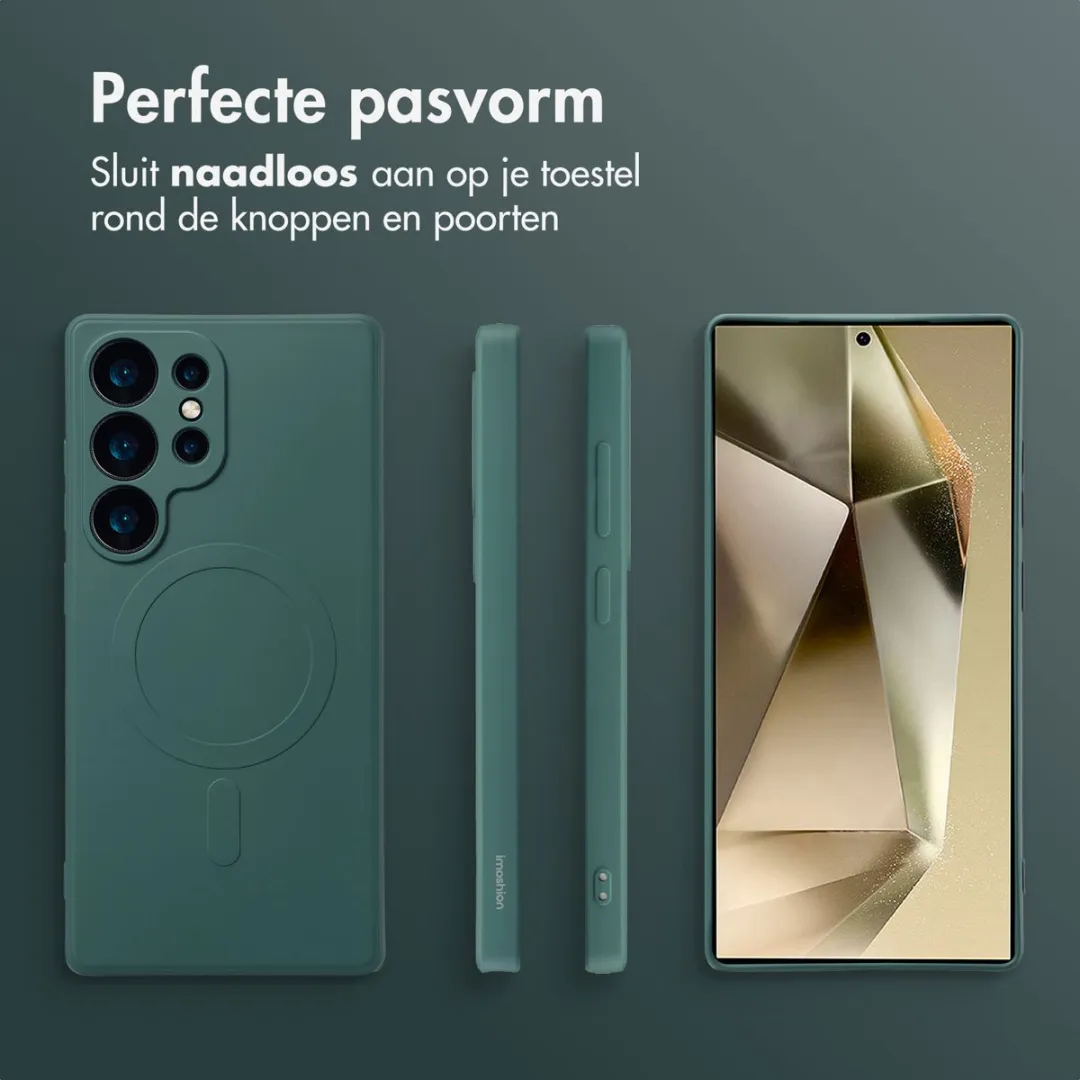Imoshion Hoesje Samsung Galaxy S25 Ultra - Donkergroen MagSafe - afbeelding 6 van 6
