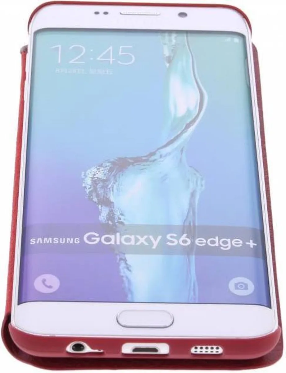 Nillkin Qin Leather Hoes S6 Edge+ - Rood - afbeelding 3 van 5