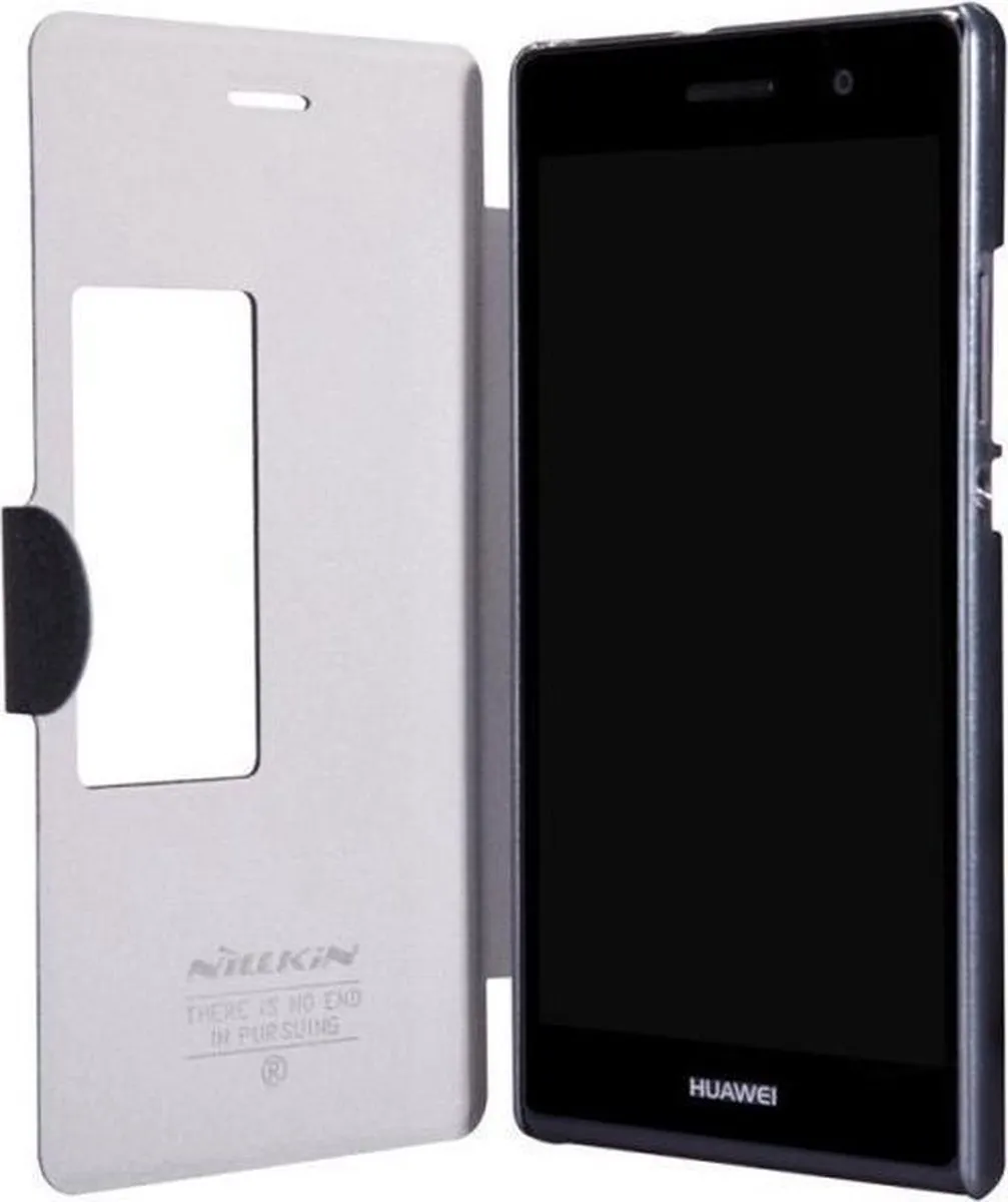 Nillkin Fresh Series Window Case Huawei Ascend P7 - Zwart - afbeelding 3 van 6