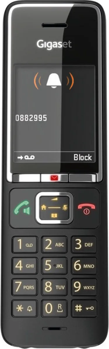 Gigaset COMFORT 550A DECT Telefoon - 1 Handset - Zwart