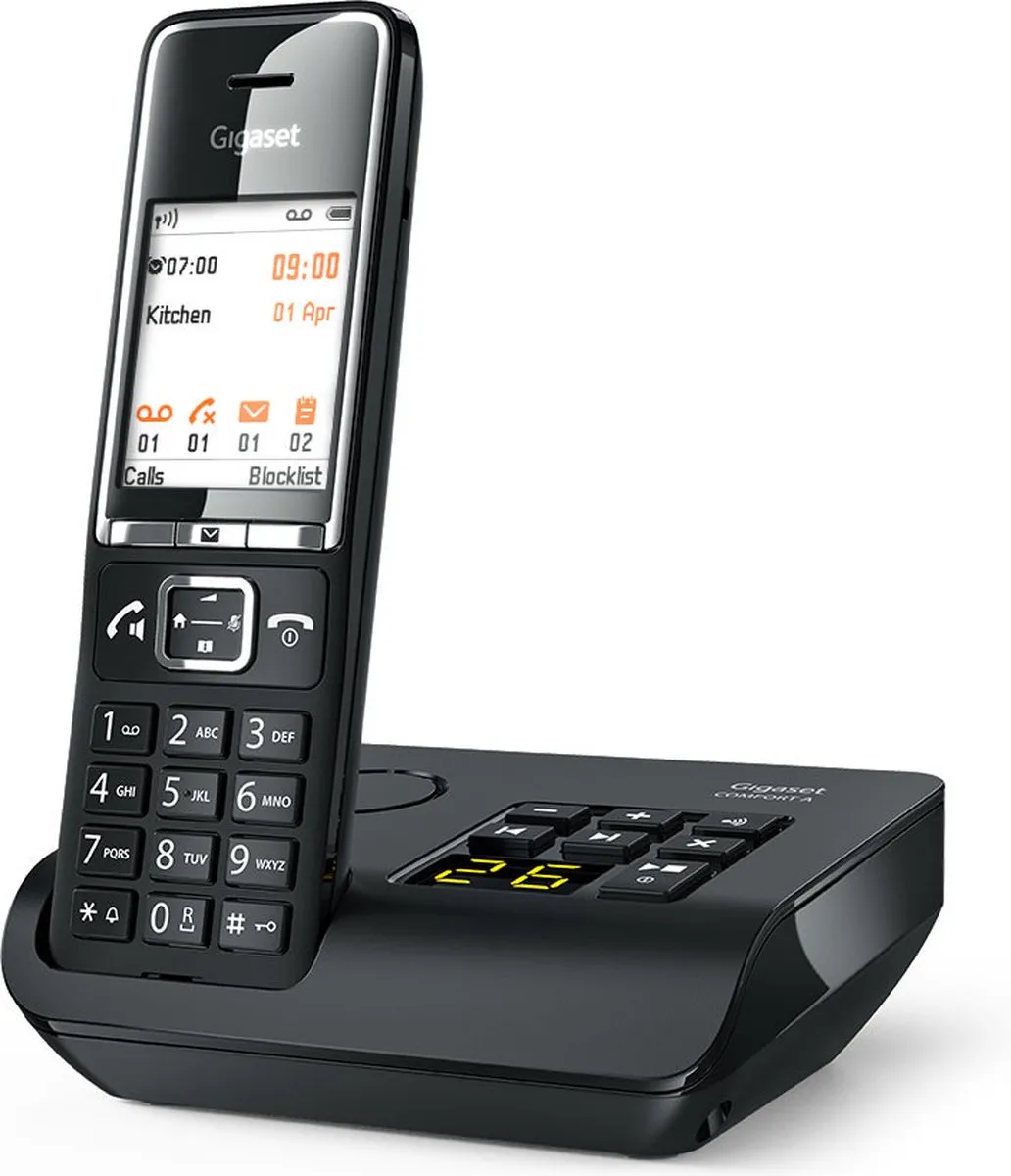 Gigaset COMFORT 550A DECT Telefoon - 1 Handset - Zwart