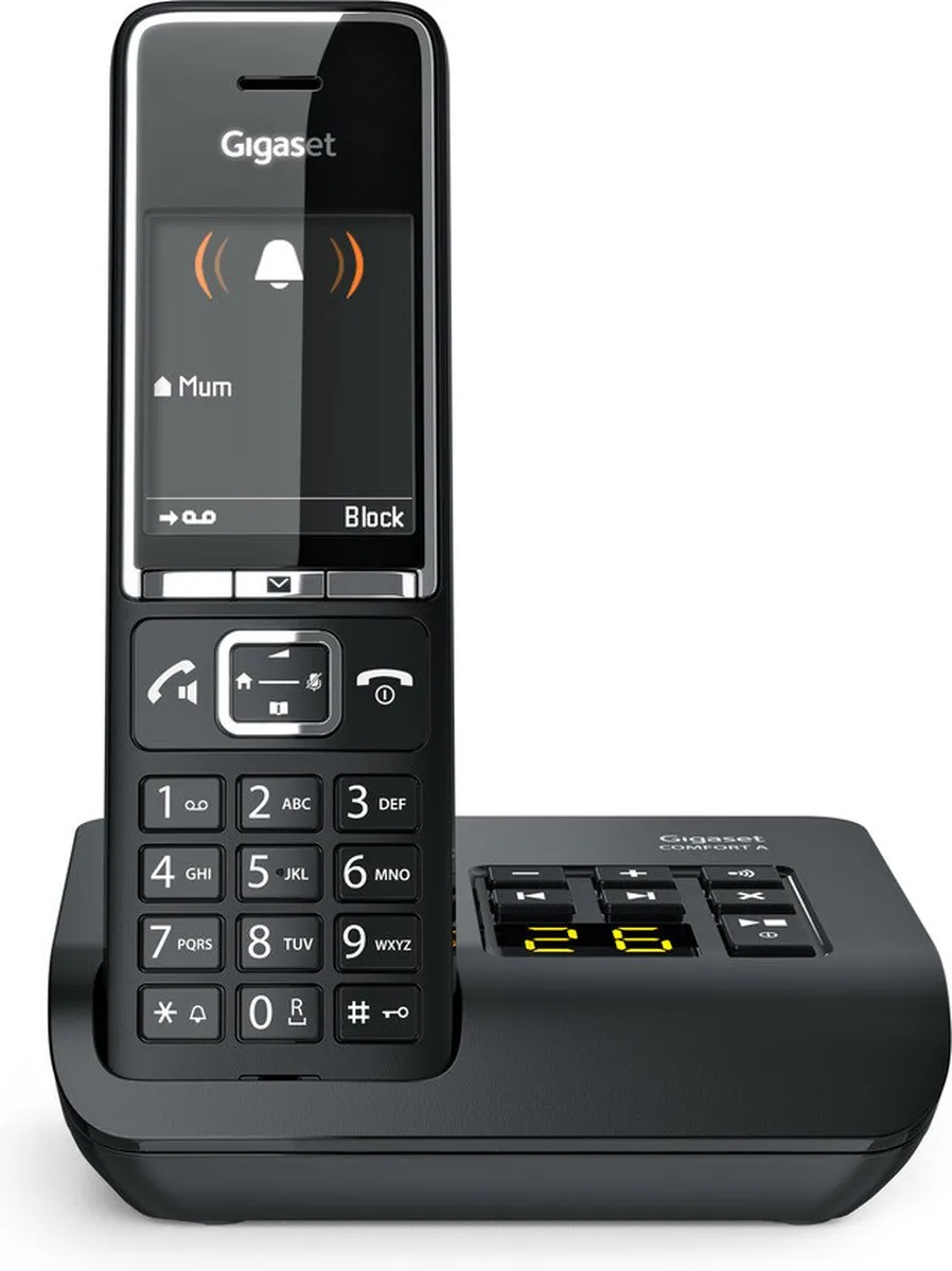 Gigaset COMFORT 550A DECT Telefoon - 1 Handset - Zwart