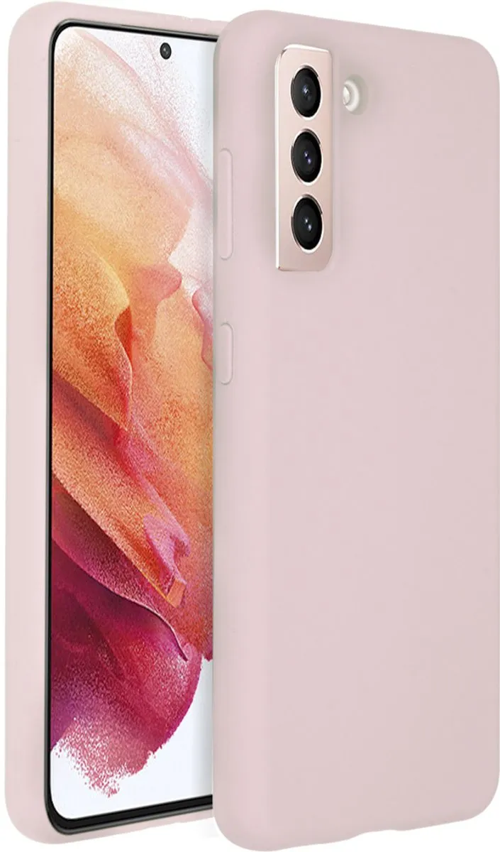 Accezz Hoesje Samsung Galaxy S21 - Roze
