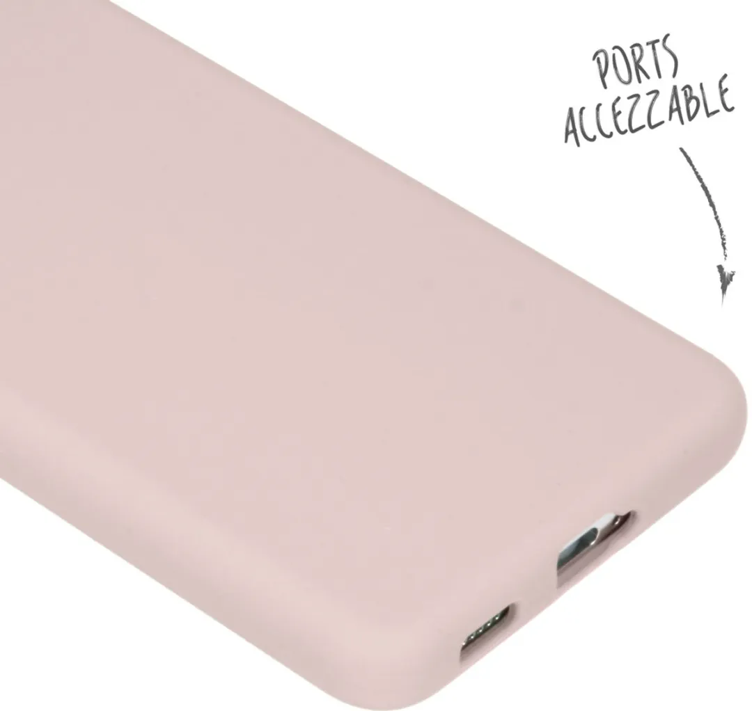 Accezz Hoesje Samsung Galaxy S21 - Roze
