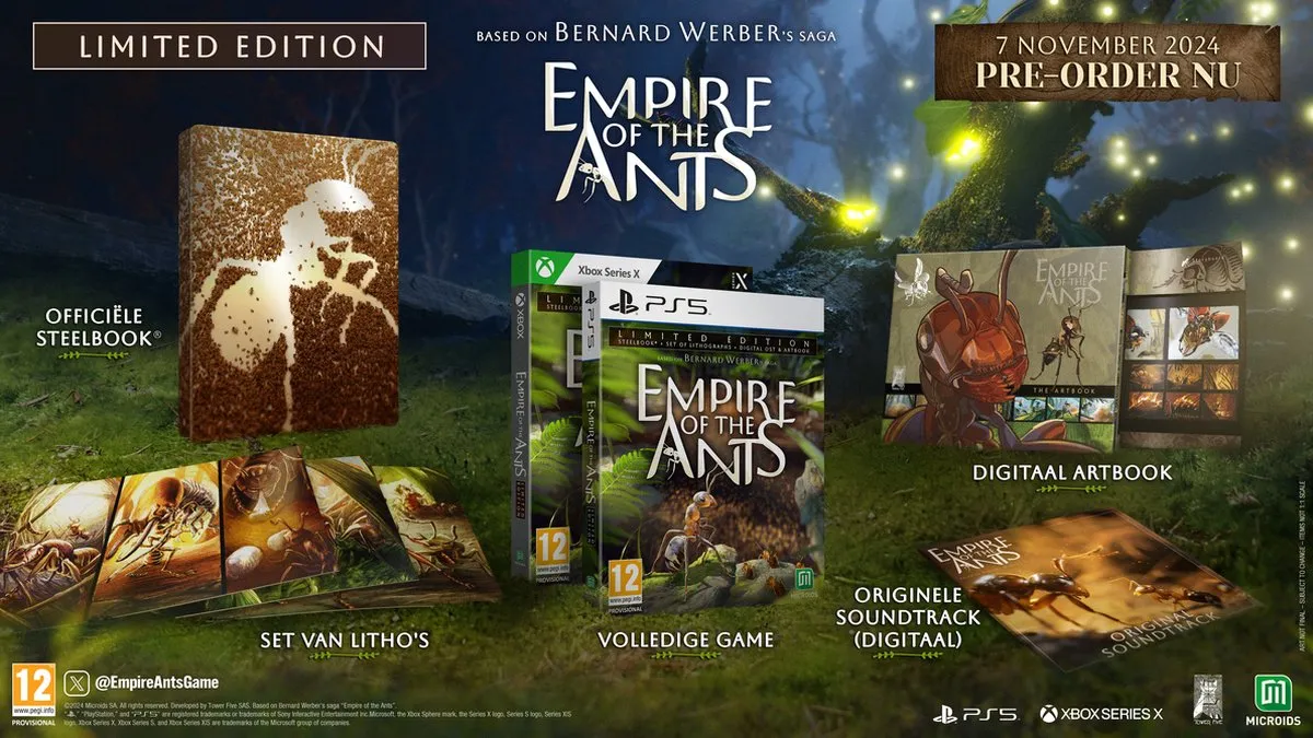 Mindscape Empire of the Ants Limited Edition PlayStation 5