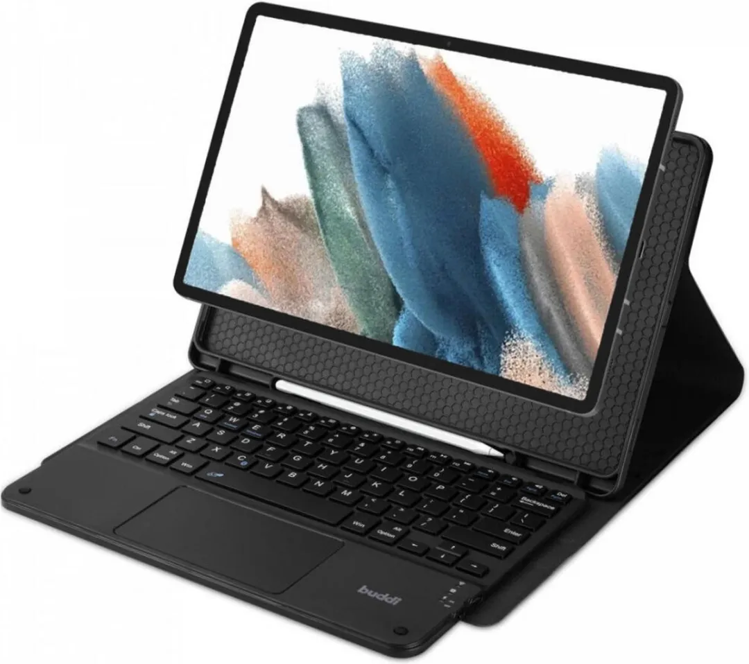 Buddi Zuna Hoes met Keyboard voor Samsung Galaxy Tab S9 Plus