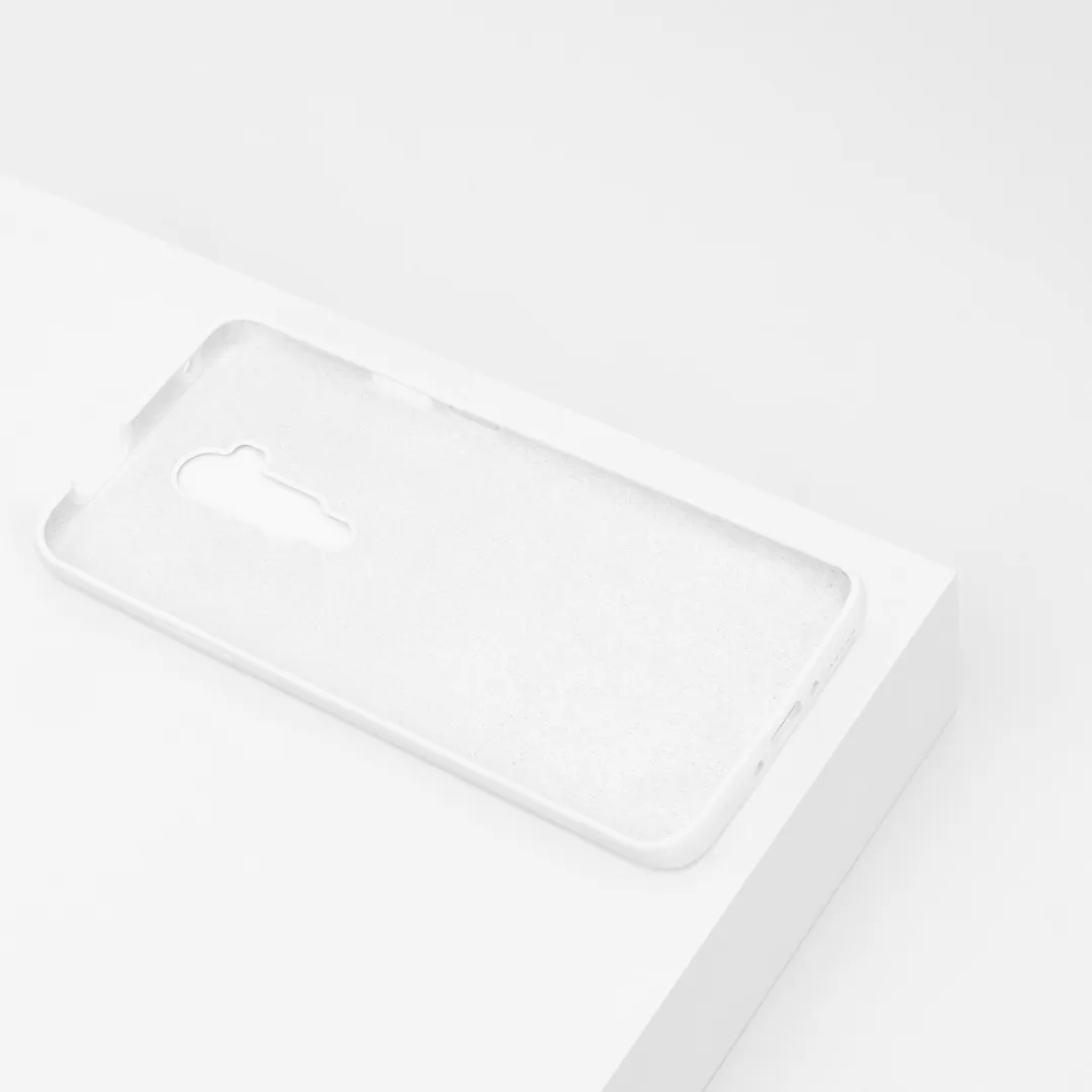 BMAX Siliconen Hoesje OnePlus 7T Pro - Wit