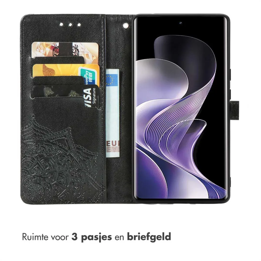 Imoshion Hoesje Xiaomi Poco X7 - 3 Pasjes - Zwart