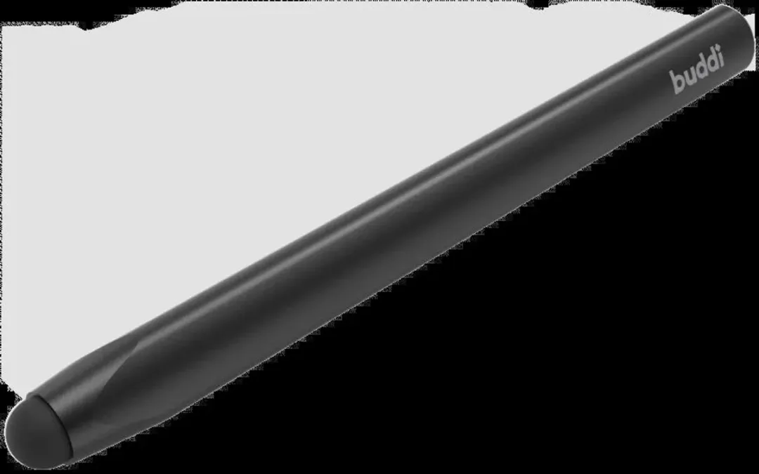 Buddi Class Stylus Pen - Universeel - Luxueus design - 15 gram - Zachte punt - Geschikt Voor o.a. Tekenen - Geschikt voor Tablet, E-reader, Telefoon en iPad - Zwart