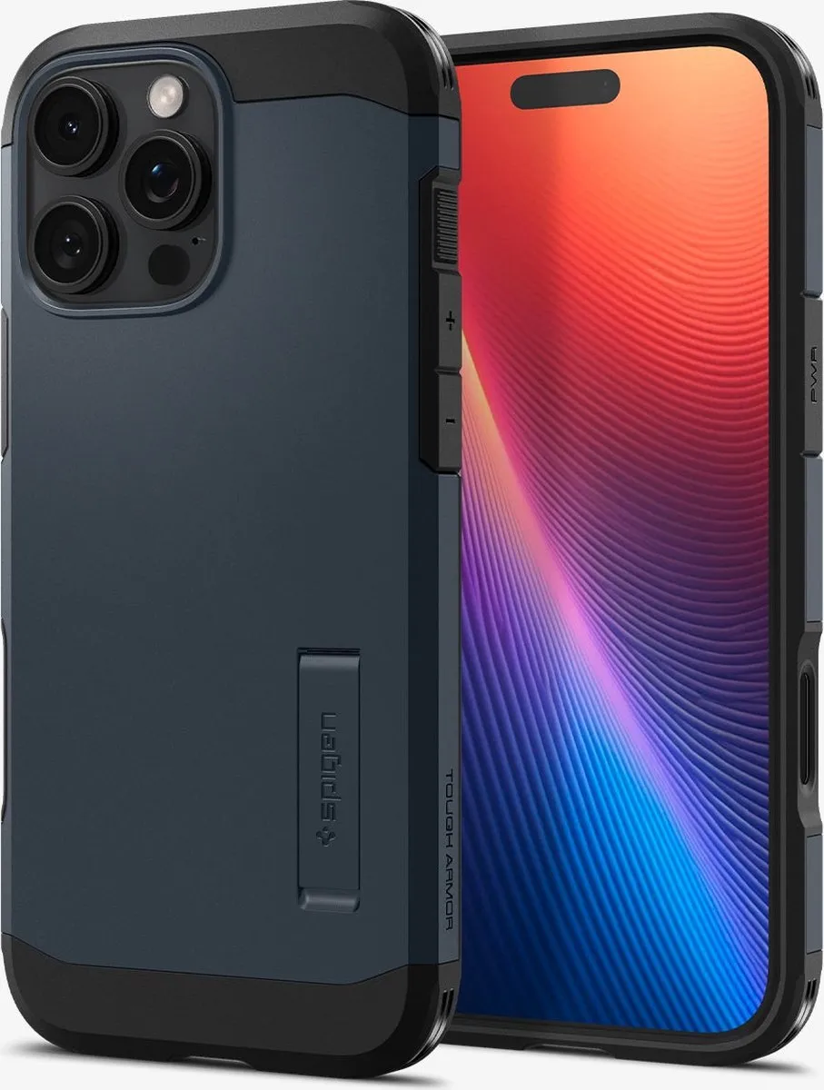 Spigen Tough Armor T MagFit Hoesje iPhone 16 Pro Max - Transparent