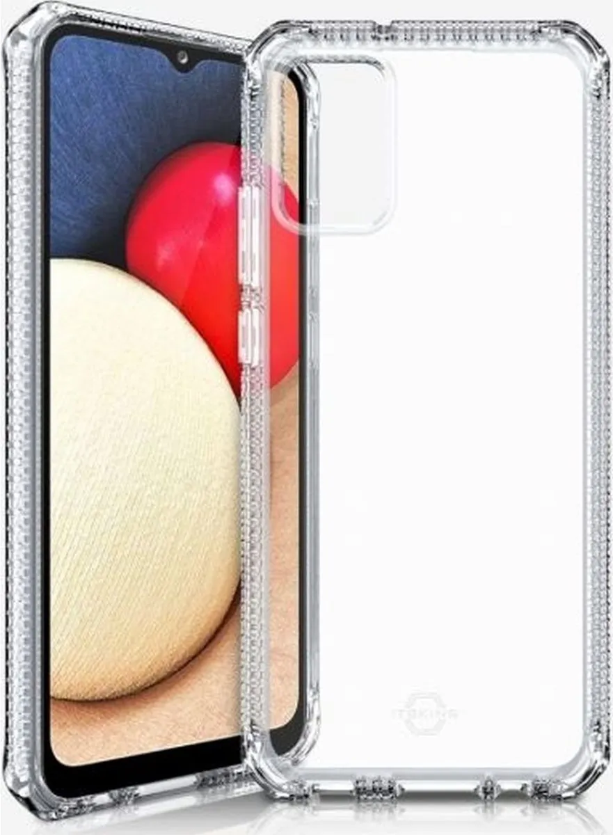 Itskins Spectrum Hoes Samsung Galaxy A12 - Transparant - SG12-SPECM-TRSP - afbeelding 6 van 6