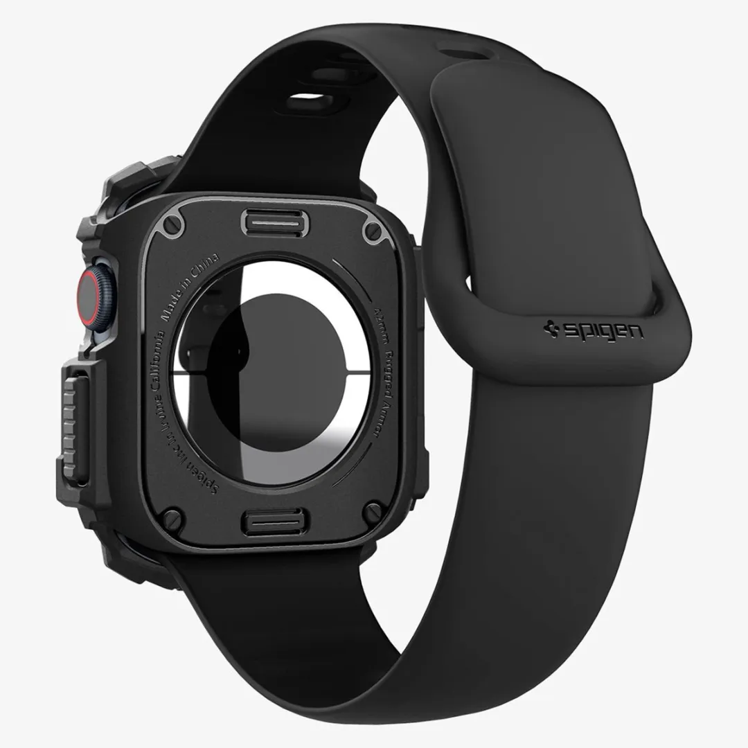 Spigen Rugged Armor Hoes Apple Watch Series 10 42mm - Matte Black