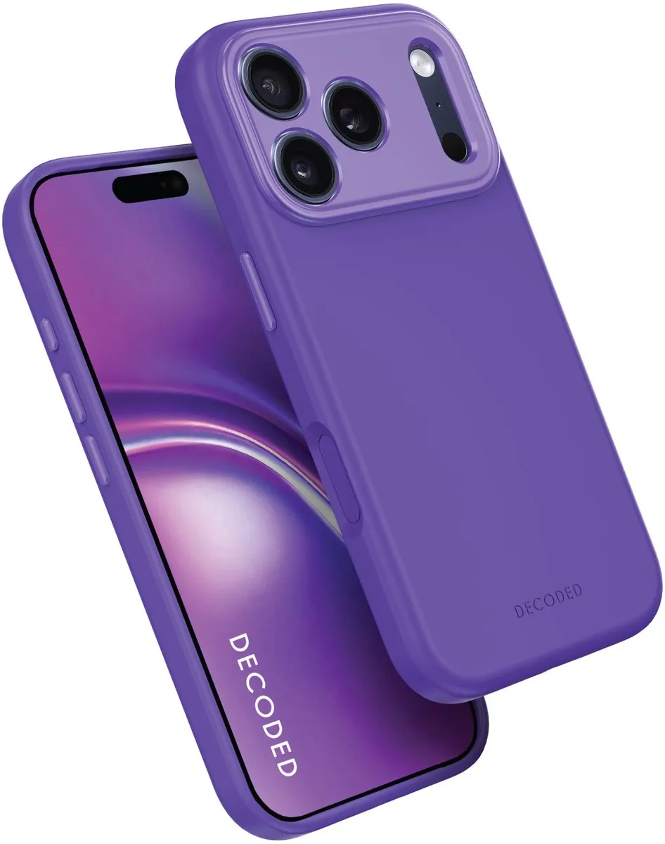 Decoded Siliconen Hoesje iPhone 17 Pro Max - Paars