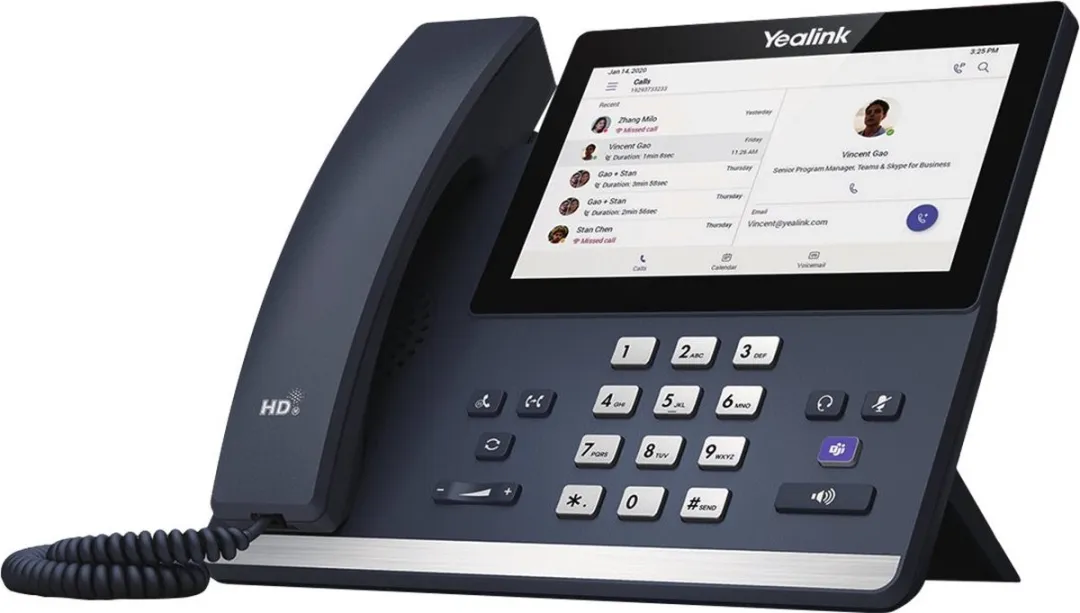 Yealink MP56 Teams Edition VoIP Telefoon - 7 inch - Donkerblauw