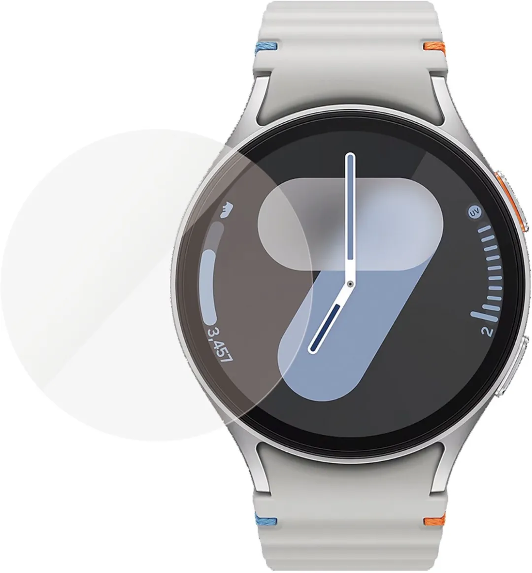 PanzerGlass Powerful Screenprotector Samsung Galaxy Watch 7 44mm - Transparant