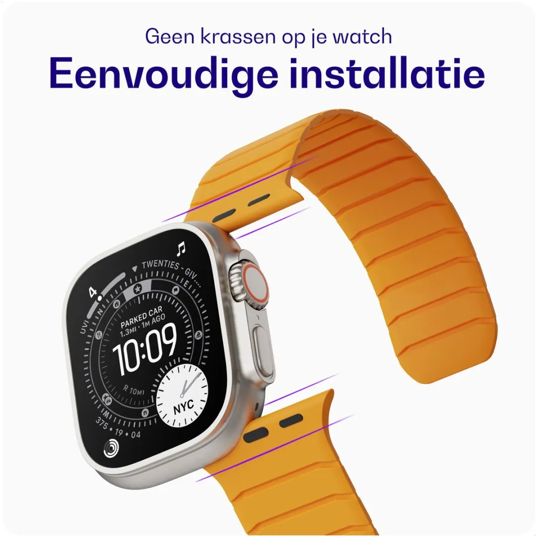 Buddi Fuse Magnetisch Bandje Apple Watch - Geel