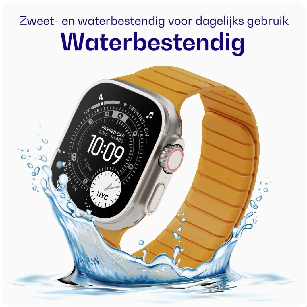 Buddi Fuse Magnetisch Bandje Apple Watch - Geel