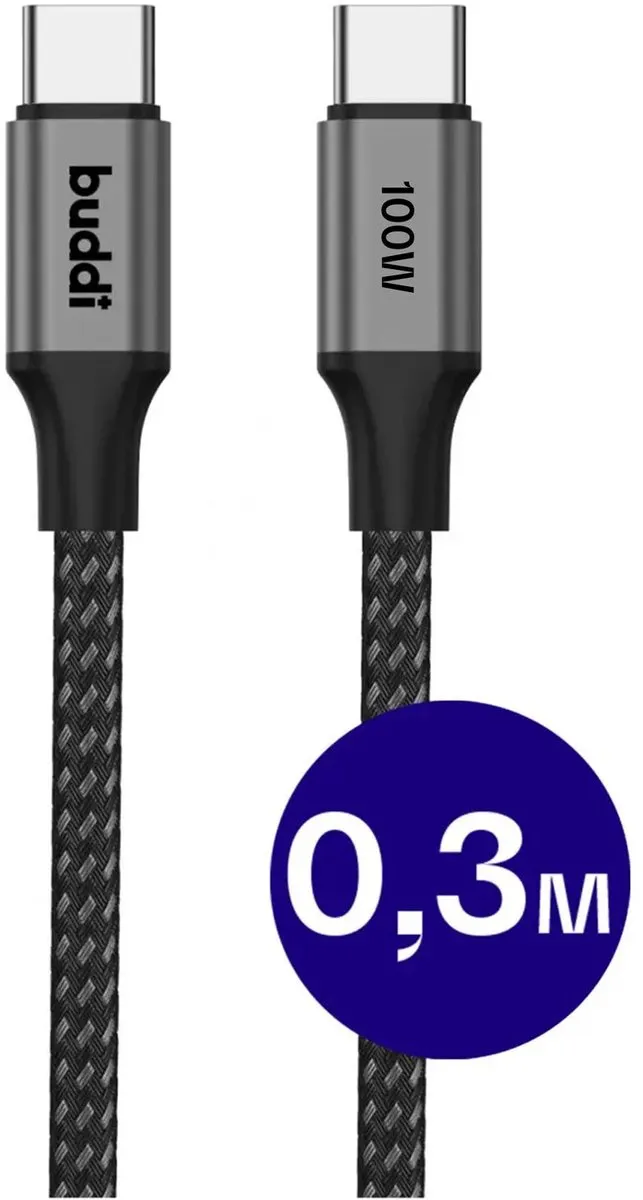 Buddi Flex USB-C Kabel 100W