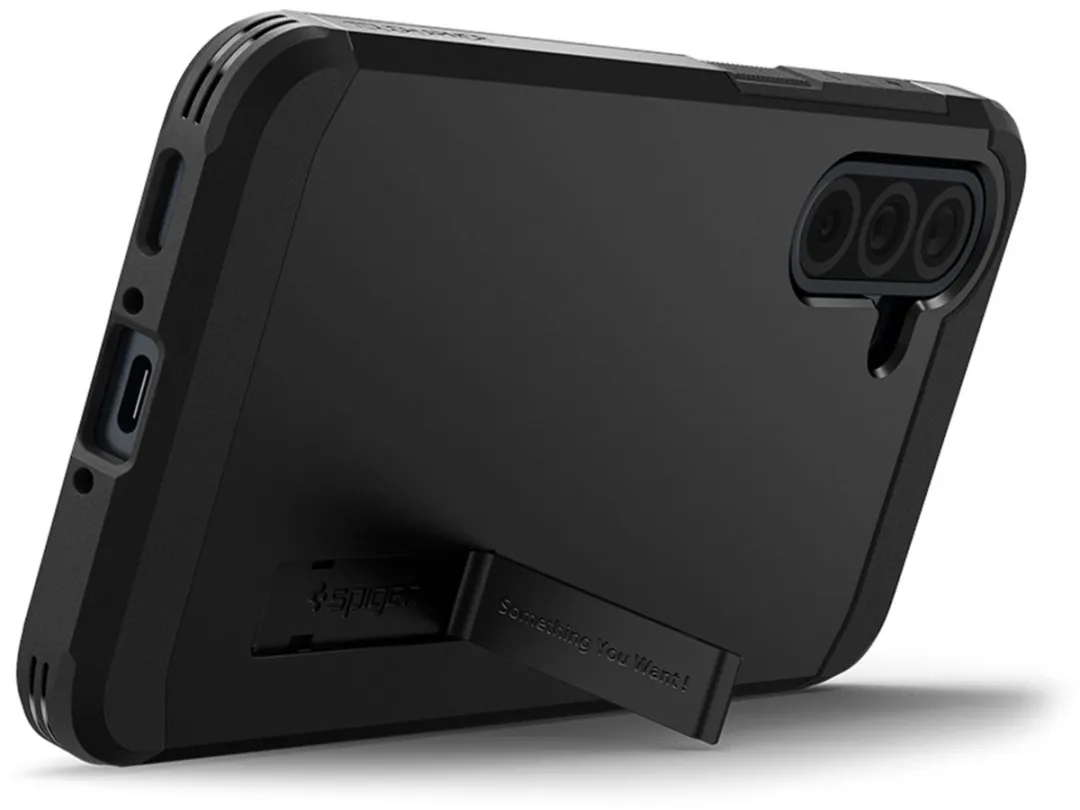 Spigen Tough Armor Hoesje ACS09166 - Samsung Galaxy A36 - Zwart
