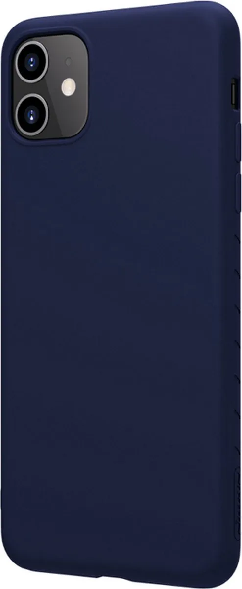 Nillkin Rubber-Wrapped TPU Hoesje iPhone 11 - Blauw - afbeelding 3 van 4