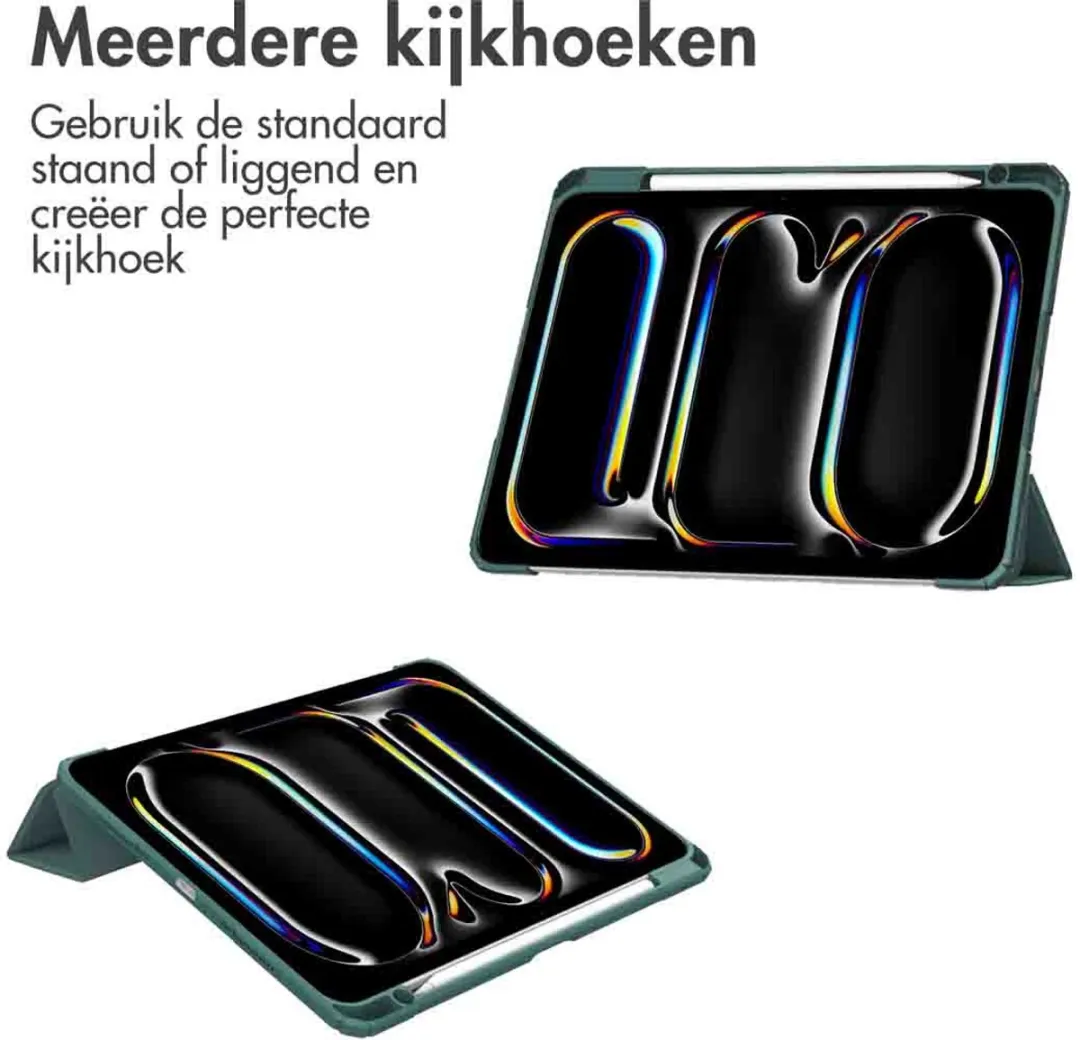 Imoshion Tablethoes SH00074585 - iPad Pro 11 Trifold Hardcase - Groen