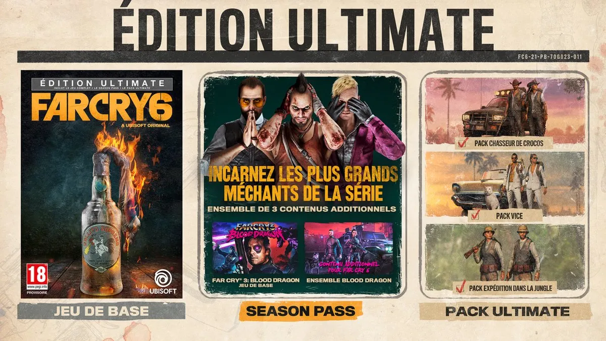 Ubisoft Far Cry 6 Ultimate Edition PS4